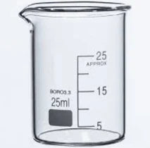 BEAKER 25ML (GRIFFCHEM BORO 3.3)