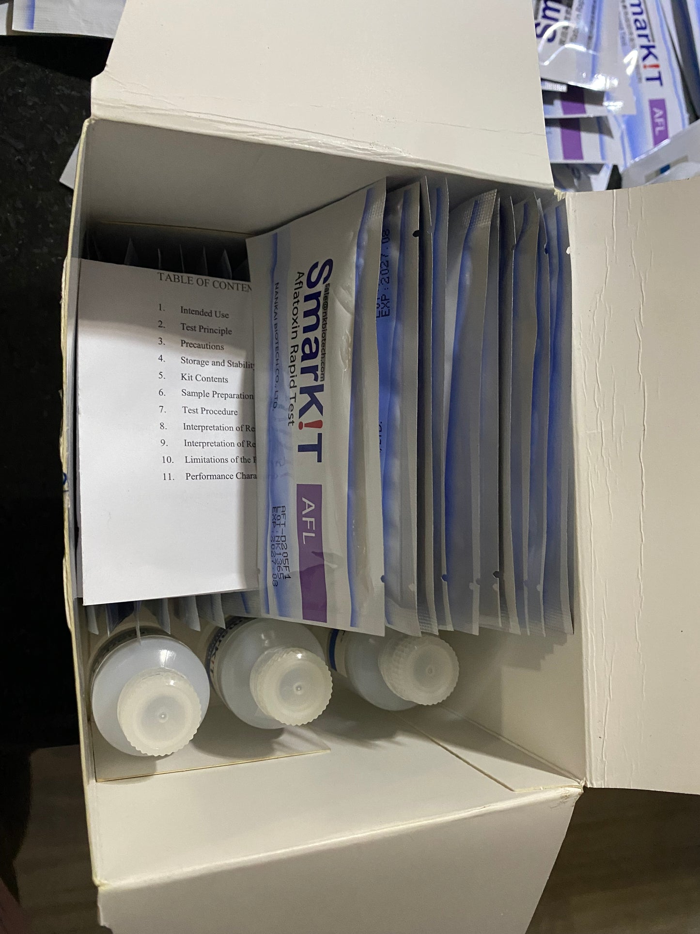 TOTAL AFLATOXIN SMART KIT (STRIPS)