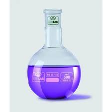 FLASK FLAT BOTTOM 500ML ISOLAB