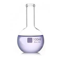 FLASK BOILING-ROUND BOTTOM 100ML ( BORO 3.3)