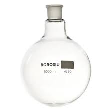 FLASK BOILING-ROUND BOTTOM 2000ML (BOROSIL®)