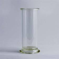 GAS JAR WITH LID 250x50MM