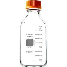 MEDIA CULTURE BOTTLE 1000ML (PYREX)