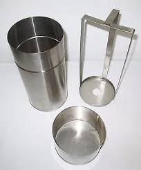 PETRI DISH HOLDER FOR 10, STAINLESS STEEL 100MM