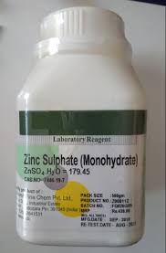 ZINC SULPHATE MOHOHYDRATE LR 500G GRIFFCHEM