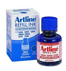 WHITE BOARD MARKER INK 20ML (BLUE)
