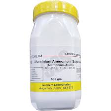 ALUMINIUM AMMONIUM SULPHATE 500G GRIFFCHEM