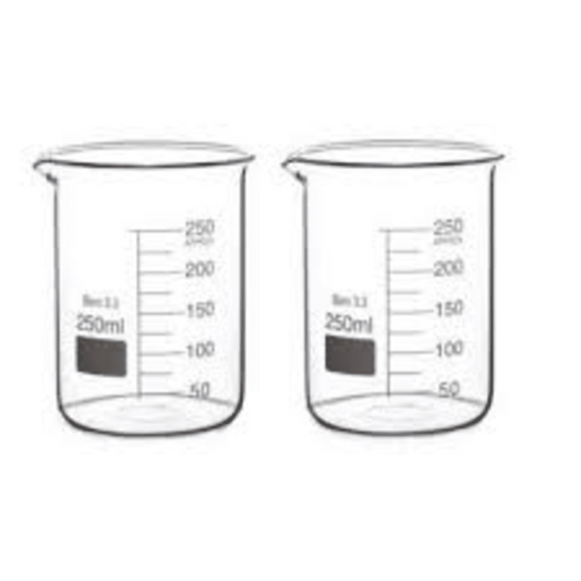 BEAKER 250ML (GRIFFCHEM BORO 3.3)
