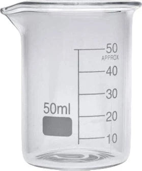 BEAKER 50ML (BOROSILICATE)