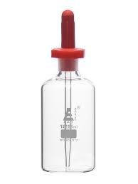 BOTTLE DROPPER PLASTIC 125ML WITH METAL ROD