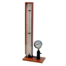 BOYLES LAW WITH PRESSURE GAUGE & SPARE GLASS TUBE