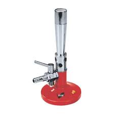 BUNSEN BURNER WITH STOP COCK MECKER DESIGN