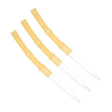 BURETTE GLASS TIP ONLY WITH LATEX RUBBER AND GLASS BEAD