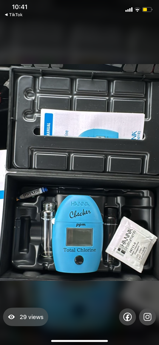 TOTAL CHLORINE CHECKER HI-711 HANNA