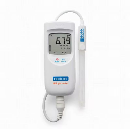 Hanna HI99162 Portable pH Meter for Cheese & Dairy