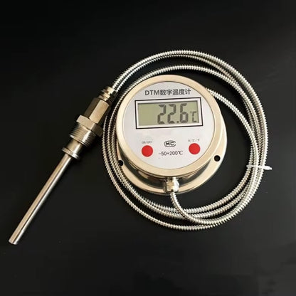 Industrial digital LCD thermometer 0.1C air/water