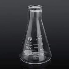 CONICAL FLASK 250ML (BOROSILICATE)