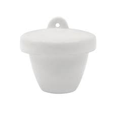 CRUCIBLE WITH LID 25ML
