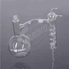 DISTILLATION APP.2L,WITH FRIEDRICHS CONDENSOR,JOINT 24/29.(BOROSIL®)-3380030