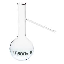 DISTILLATION FLASK WITH SIDE ARM 500ML