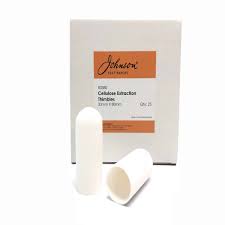EXTRACTION THIMBLE CELLULOSE 33X80MM (JOHNSON) 83380 (PKT OF 25)