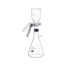 FILTER HOLDER FOR GLASS WITH SILICON STOPPER 47MM (BOROSIL®)