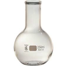 FLASK BOILING-FLAT BOTTOM 250ML(GRIFFCHEM BORO 3.3)