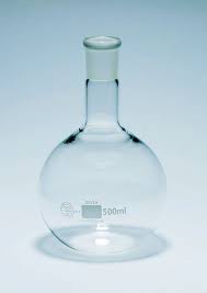 FLASK BOILING-FLAT BOTTOM 500ML (BOROSIL®)
