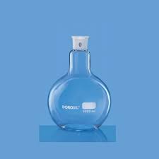 FLASK BOILING-FLAT BOTTOM 1000ML (BOROSIL®)