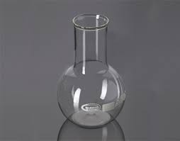 FLASK BOILING-FLAT BOTTOM 2000ML(SIMAX)