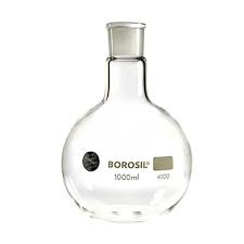 FLASK BOILING-F/B 1000ML,JOINT 24/29(BOROSIL®)SHORT NECK