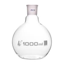 FLASK BOILING-F/B 1000ML,JOINT 29/32 (BOROSIL®) SHORT NECK