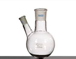 FLASK BOILING-ROUND BOTTOM 2 NECK 250ML, 24/29, 19/26 (BOROSIL®)