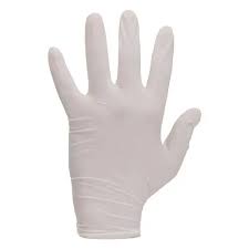 GLOVES LATEX POWDERED PKT OF 100