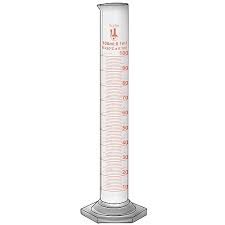 MEASURING CYLINDER 100ML (BOROSILICATE)