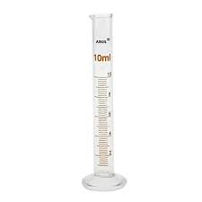 MEASURING CYLINDER 10ML (BOROSIL®)