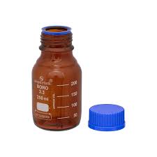 MEDIA CULTURE BOTTLE AMBER 250ML (BOROSIL®)