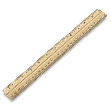 METER RULE HALF (MDF)