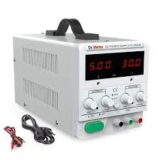 POWER SUPPLY UNIT WITH METERS 24V, 5A, DIGITAL AC/DC
