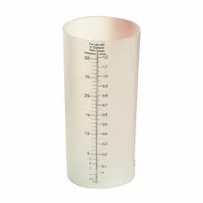 RAIN GUAGE MEASURING CYLINDER PLASTIC