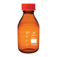 REAGENT BOTTLE 50ML (AMBER) MBL