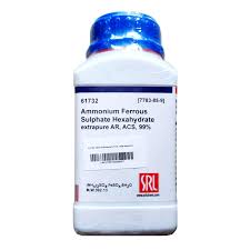 AMMONIUM FERROUS SULPHATE HEXAHYDRATE 500G GRIFFCHEM