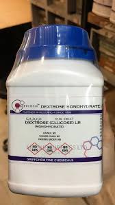 DEXTROSE MONOHYDRATE GLUCOSE LR 500G GRIFFCHEM