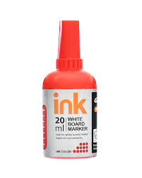 WHITE BOARD MARKER INK 20ML (RED)