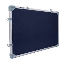 NOTICE BOARD WITH BLUE FABRIC 2X3 FEET (10PCS PER CARTON)