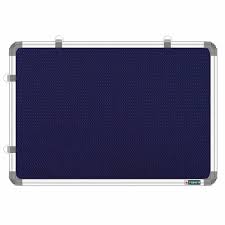 NOTICE BOARD WITH BLUE FABRIC 3X4FEET (7PCS PER CARTON)