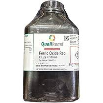 FERRIC OXIDE RED LR 500G GRIFFCHEM