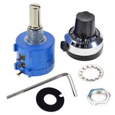 RHEOSTAT IOK OHMS WITH DIAL