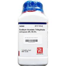 SODIUM ACETATE TRIHYDRATE LR 500G GRIFFCHEM