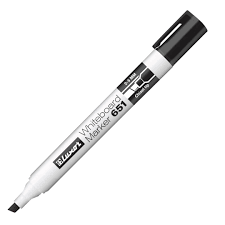 WHITE BOARD MARKER REFILLABLE (BLACK)